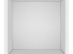 ΚΟΜΟΔΙΝΟ ΕΠΙΤΟΙΧΙΟ OLIVER MEGAPAP ΧΡΩΜΑ ΛΕΥΚΟ 33,6X30X33,6ΕΚ.
