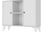 ΚΟΝΣΟΛΑ - ΜΠΟΥΦΕΣ FELIX FLAT MEGAPAP ΧΡΩΜΑ ΛΕΥΚΟ 97,2X30X80,4ΕΚ.