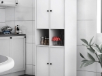 ΝΤΟΥΛΑΠΑ ΚΟΥΖΙΝΑΣ - ΜΠΑΝΙΟΥ FELIX FLAT MEGAPAP ΧΡΩΜΑ ΛΕΥΚΟ 65,4X40X166,8ΕΚ.