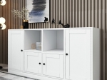 ΜΠΟΥΦΕΣ FELIX MEGAPAP ΧΡΩΜΑ ΛΕΥΚΟ 129X40X71,4ΕΚ.