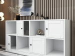 ΜΠΟΥΦΕΣ FELIX MEGAPAP ΧΡΩΜΑ ΛΕΥΚΟ 129X40X71,4ΕΚ.