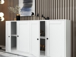 ΜΠΟΥΦΕΣ FELIX MEGAPAP ΧΡΩΜΑ ΛΕΥΚΟ 129X40X71,4ΕΚ.