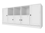 ΜΠΟΥΦΕΣ FELIX MEGAPAP ΧΡΩΜΑ ΛΕΥΚΟ 160,8X40X71,4ΕΚ.