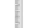 ΒΙΒΛΙΟΘΗΚΗ OLIVER MEGAPAP ΧΡΩΜΑ ΛΕΥΚΟ 33,6X30X160,8ΕΚ.
