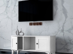 ΕΠΙΠΛΟ ΤΗΛΕΟΡΑΣΗΣ FELIX MEGAPAP ΧΡΩΜΑ ΛΕΥΚΟ 97,2X30X48,6ΕΚ.
