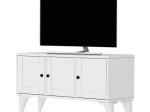 ΕΠΙΠΛΟ ΤΗΛΕΟΡΑΣΗΣ FELIX MEGAPAP ΧΡΩΜΑ ΛΕΥΚΟ 97,2X30X48,6ΕΚ.