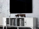ΕΠΙΠΛΟ ΤΗΛΕΟΡΑΣΗΣ FELIX MEGAPAP ΧΡΩΜΑ ΛΕΥΚΟ 129X30X48,6ΕΚ.