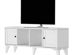ΕΠΙΠΛΟ ΤΗΛΕΟΡΑΣΗΣ FELIX MEGAPAP ΧΡΩΜΑ ΛΕΥΚΟ 129X30X48,6ΕΚ.