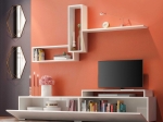 ΣΥΝΘΕΣΗ ΤΗΛΕΟΡΑΣΗΣ ODESSA MEGAPAP ΧΡΩΜΑ ΛΕΥΚΟ 180X37X47ΕΚ.
