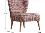 ΚΑΡΕΚΛΑ VIOLA MEGAPAP ΥΦΑΣΜΑΤΙΝΗ ΧΡΩΜΑ ΠΟΛΥΧΡΩΜΗ 65X57X80ΕΚ.