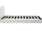 ΚΡΕΒΑΤΙ NEVIL PAKOWORLD 150X200 PU ΧΡΩΜΑ ΛΕΥΚΟ ΜΑΤ