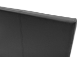 ΚΡΕΒΑΤΙ NEVIL PAKOWORLD 100X200 PU ΧΡΩΜΑ ΜΑΥΡΟ ΜΑΤ