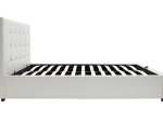 ΚΡΕΒΑΤΙ ROI PAKOWORLD 160X200 PU ΛΕΥΚΟ ΜΑΤ + ΑΠΟΘΗΚΕΥΤΙΚΟ ΧΩΡΟ