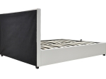 ΚΡΕΒΑΤΙ ROI PAKOWORLD 160X200 PU ΛΕΥΚΟ ΜΑΤ + ΑΠΟΘΗΚΕΥΤΙΚΟ ΧΩΡΟ