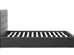 ΚΡΕΒΑΤΙ ROI PAKOWORLD 160X200 PU ΜΑΥΡΟ ΜΑΤ + ΑΠΟΘΗΚΕΥΤΙΚΟ ΧΩΡΟ