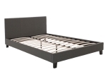 ΚΡΕΒΑΤΙ NEVIL PAKOWORLD 150X200 ΜΕ ΥΦΑΣΜΑ ΧΡΩΜΑ ΑΝΘΡΑΚΙ