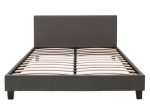 ΚΡΕΒΑΤΙ NEVIL PAKOWORLD 150X200 ΜΕ ΥΦΑΣΜΑ ΧΡΩΜΑ ΑΝΘΡΑΚΙ