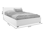ΚΡΕΒΑΤΙ NORSE PAKOWORLD  PU ΓΚΡΙ ΜΑΤ ΜΕ ΑΠΟΘΗΚΕΥΤΙΚΟ ΧΩΡΟ 160X200ΕΚ