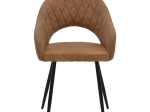 ΠΟΛΥΘΡΟΝΑ MACIE PAKOWORLD ΥΦΑΣΜΑ ΚΑΦΕ ANTIQUE-ΜΑΥΡΟ 58X50X85ΕΚ