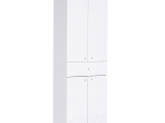 ΝΤΟΥΛΑΠΑ CHAD PAKOWORLD ΜΕ ΣΥΡΤΑΡΙ ΛΕΥΚΟ GLOSS 60X40X187ΕΚ