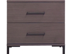 ΚΟΜΟΔΙΝΟ CALLIOPE PAKOWORLD ΜΕ 2 ΣΥΡΤΑΡΙΑ WENGE-ΜΑΥΡΟ 55X44X57ΕΚ