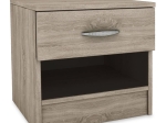 ΚΟΜΟΔΙΝΟ DECO 112 PAKOWORLD ΜΕ ΕΝΑ ΣΥΡΤΑΡΙ ΧΡΩΜΑ SONOMA 40X35,5X41