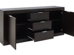 ΜΠΟΥΦΕΣ - ΚΟΝΣΟΛΑ DOHA PAKOWORLD ΧΡΩΜΑ WENGE 180X45X80,5ΕΚ