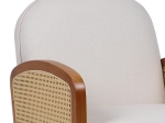 ΠΟΛΥΘΡΟΝΑ RICCO PAKOWORLD ΥΦΑΣΜΑ ΜΠΕΖ-PE RATTAN ΦΥΣΙΚΟ-RUBBERWOOD ΚΑΡΥΔΙ