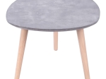 ΤΡΑΠΕΖΙ ΣΑΛΟΝΙΟΥ HAMILTON PAKOWORLD ΧΡΩΜΑ ΓΚΡΙ CEMENT-ΦΥΣΙΚΟ 89X48X33ΕΚ