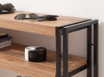 ΚΟΝΣΟΛΑ PWF-0241 PAKOWORLD ΧΡΩΜΑ ΠΕΥΚΟΥ-ΜΑΥΡΟ 140X35X80ΕΚ