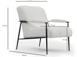 ΠΟΛΥΘΡΟΝΑ PWF-0578 PAKOWORLD ΥΦΑΣΜΑ ΛΕΥΚΟ 75X80X85ΕΚ
