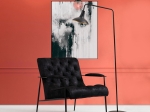 ΠΟΛΥΘΡΟΝΑ PWF-0582 PAKOWORLD ΥΦΑΣΜΑ ΜΑΥΡΟ 75X80X85ΕΚ
