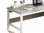 ΓΡΑΦΕΙΟ SALTO PAKOWORLD ΜΕ ΣΥΡΤΑΡΙΕΡΑ-MDF ΓΚΡΙ-ΛΕΥΚΟ 120X48X74ΕΚ