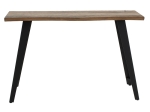 ΚΟΝΣΟΛΑ GALLANT PAKOWORLD MDF ΚΑΡΥΔΙ - ΠΟΔΙ ΜΑΥΡΟ 120X40X76ΕΚ