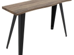 ΚΟΝΣΟΛΑ GALLANT PAKOWORLD MDF ΚΑΡΥΔΙ - ΠΟΔΙ ΜΑΥΡΟ 120X40X76ΕΚ