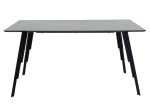 ΤΡΑΠΕΖΙ LIFO PAKOWORLD MDF ΑΝΘΡΑΚΙ CEMENT-ΜΑΥΡΟ 140X80X75ΕΚ