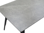 ΤΡΑΠΕΖΙ LIFO PAKOWORLD MDF ΑΝΘΡΑΚΙ CEMENT-ΜΑΥΡΟ 140X80X75ΕΚ