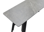 ΚΟΝΣΟΛΑ LIFO PAKOWORLD MDF ΑΝΘΡΑΚΙ CEMENT-ΜΑΥΡΟ 120X40X75ΕΚ