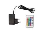 ΦΩΤΙΣΤΙΚΟ ΔΑΠΕΔΟΥ PWL-1053 PAKOWORLD RGB LED 20W ΜΑΥΡΟ 15X15X128ΕΚ