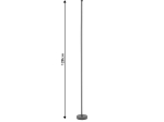 ΦΩΤΙΣΤΙΚΟ ΔΑΠΕΔΟΥ PWL-1053 PAKOWORLD RGB LED 20W ΜΑΥΡΟ 15X15X128ΕΚ