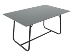 ΤΡΑΠΕΖΙ REVELLO PAKOWORLD SINTERED STONE ΜΑΥΡΟ ΜΑΡΜΑΡΟΥ-ΜΑΥΡΟ 150X90X75ΕΚ