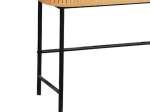 ΚΟΝΣΟΛΑ FASHMA INART ΦΥΣΙΚΟ-ΜΑΥΡΟ ΞΥΛΟ 80X30X70ΕΚ