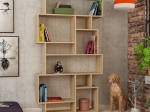 ΒΙΒΛΙΟΘΗΚΗ KARMATO PAKOWORLD ΧΡΩΜΑ ΦΥΣΙΚΟ 96X25,5X168,5ΕΚ