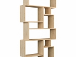 ΒΙΒΛΙΟΘΗΚΗ KARMATO PAKOWORLD ΧΡΩΜΑ ΦΥΣΙΚΟ 96X25,5X168,5ΕΚ