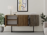 ΜΠΟΥΦΕΣ ESTELLA PAKOWORLD ΦΥΣΙΚΟ-ΚΑΡΥΔΙ 150X42X79.5ΕΚ
