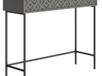 ΚΟΝΣΟΛΑ ELETTRA PAKOWORLD ΑΝΘΡΑΚΙ-ΜΑΥΡΟ 110X35.5X90ΕΚ