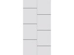 ΝΤΟΥΛΑΠΙ-ΣΤΗΛΗ ROMANE PAKOWORLD ΛΕΥΚΟ 62.2X37.4X155.4ΕΚ