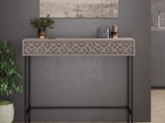 ΚΟΝΣΟΛΑ ELETTRA PAKOWORLD ΜΟΚΑ-ΜΑΥΡΟ 110X35.5X90ΕΚ