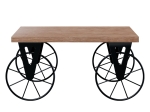 ΤΡΑΠΕΖΙ ΣΑΛΟΝΙΟΥ BIKE PAKOWORLD ΧΡΩΜΑ ΜΑΥΡΟ-ΚΑΡΥΔΙ 85X55X41ΕΚ