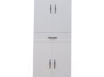 ΝΤΟΥΛΑΠΑ-ΣΤΗΛΗ MILOU PAKOWORLD ΛΕΥΚΟ 59X34.5X140ΕΚ